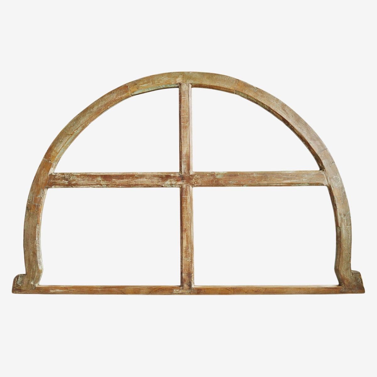 Vintage Arched Window Mirror - Image 1