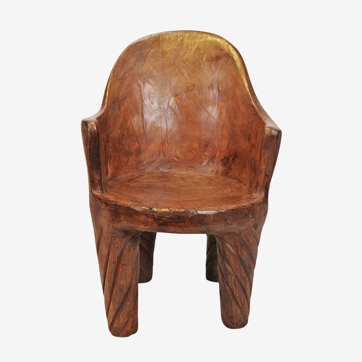 Vintage Guinea Twist Leg Stool - Image 1