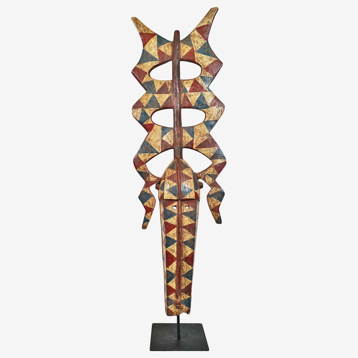 Vintage Burkina Faso Nwenka Mask - Image 1