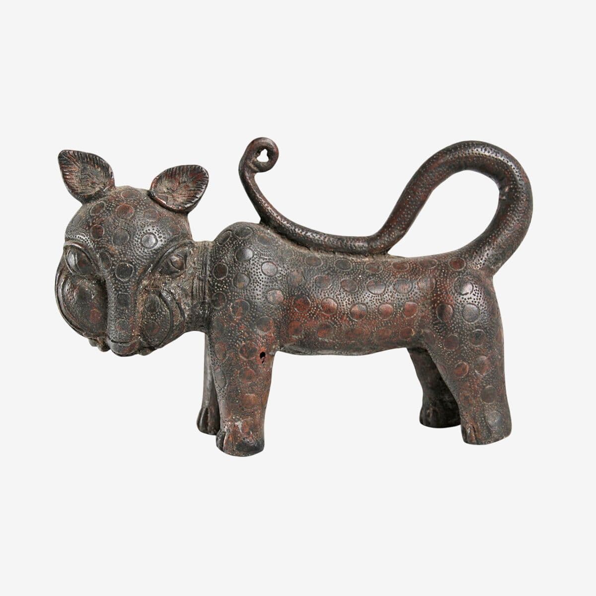 Benin Bronze Leopard - Image 1
