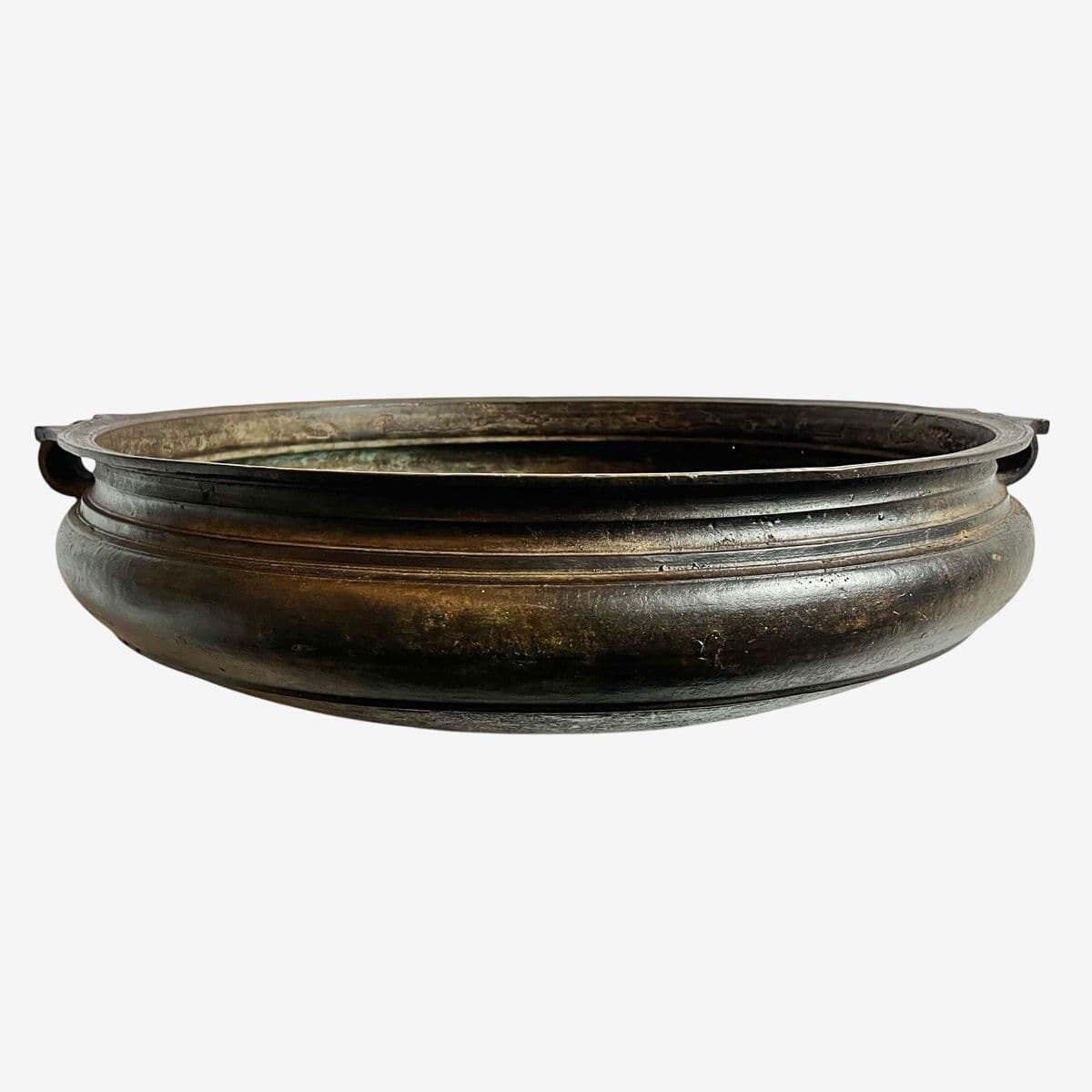 Antique Bronze Urli Bowl - Image 1
