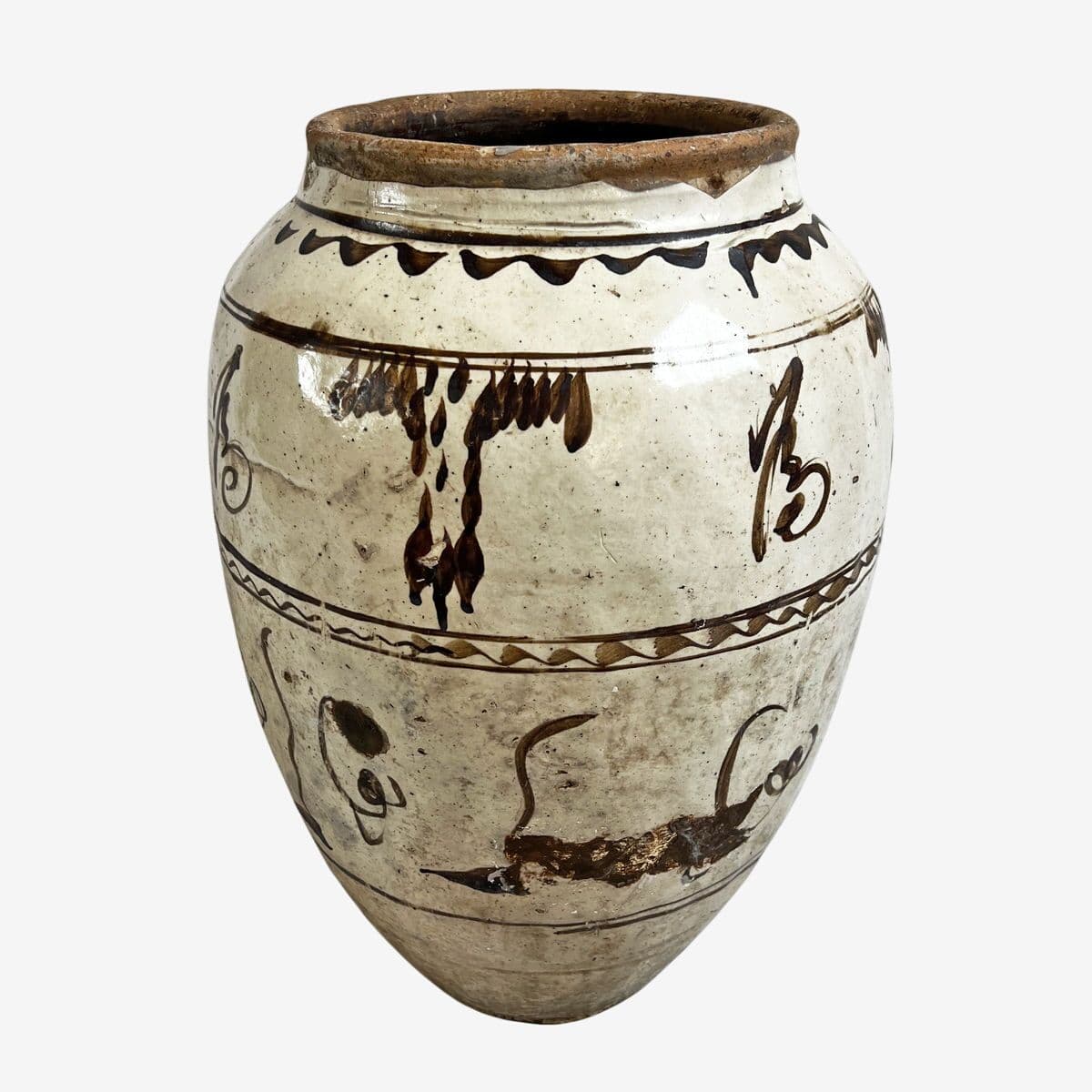 Large Antique Cizhou Pottery