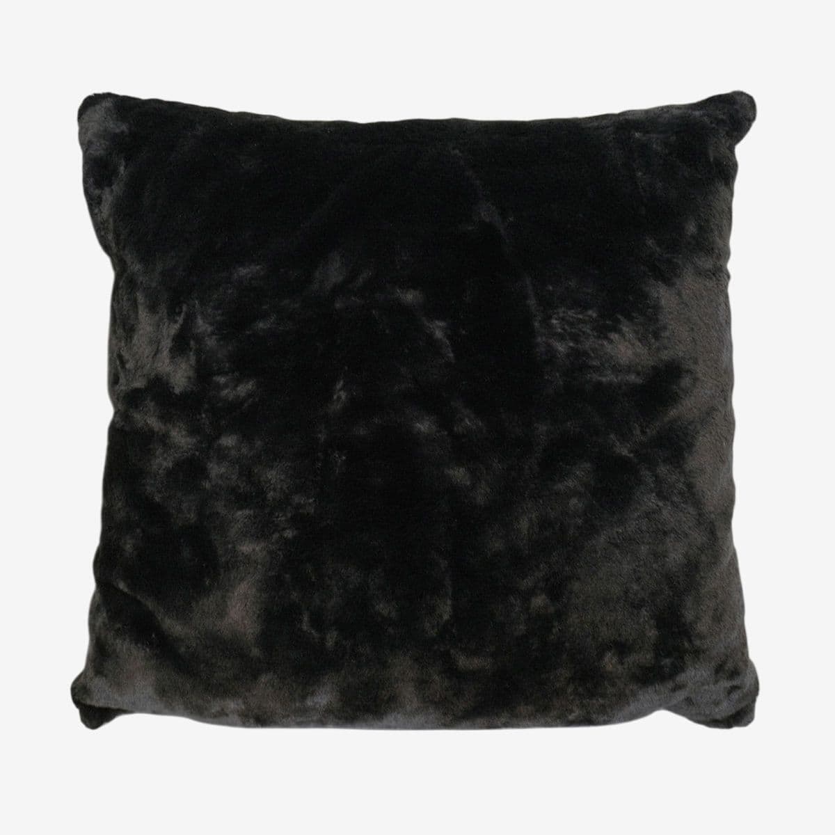 Black Bear Faux Fur Pillow 26" - Image 1