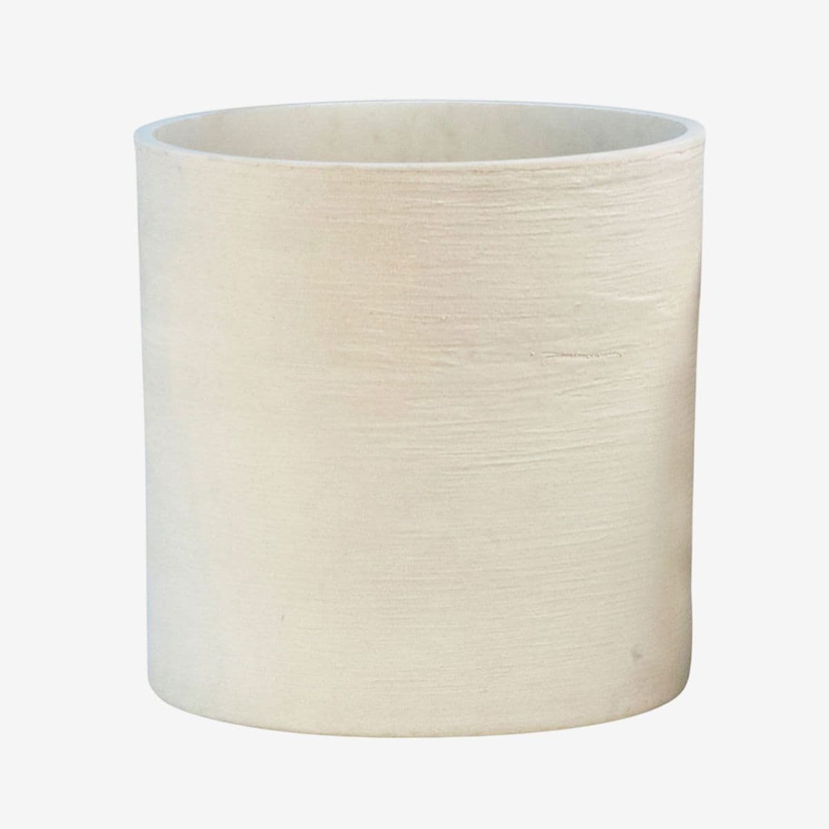 Modern White Composite Planter Large - Image 1