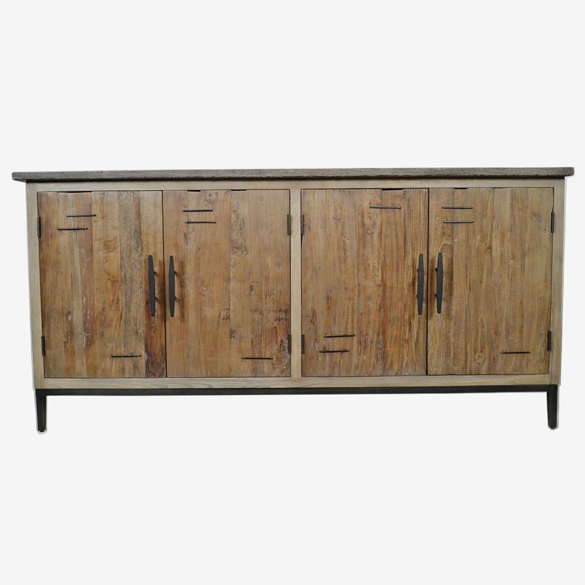 Stone Top Salvaged Farm Sideboard - Image 1
