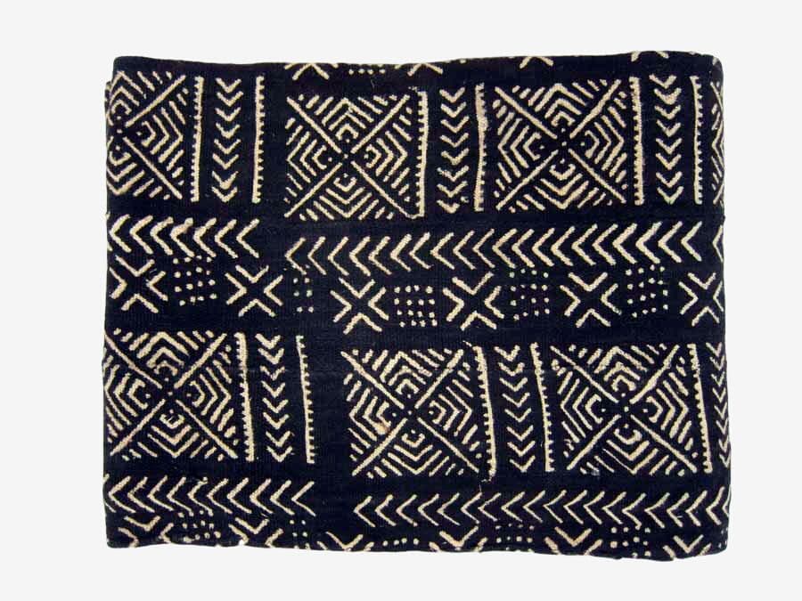 Mali Mudcloth Black & White - Large - Image 1
