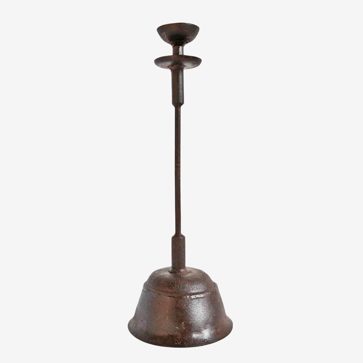 Antique Iron Candle Stand - Image 1