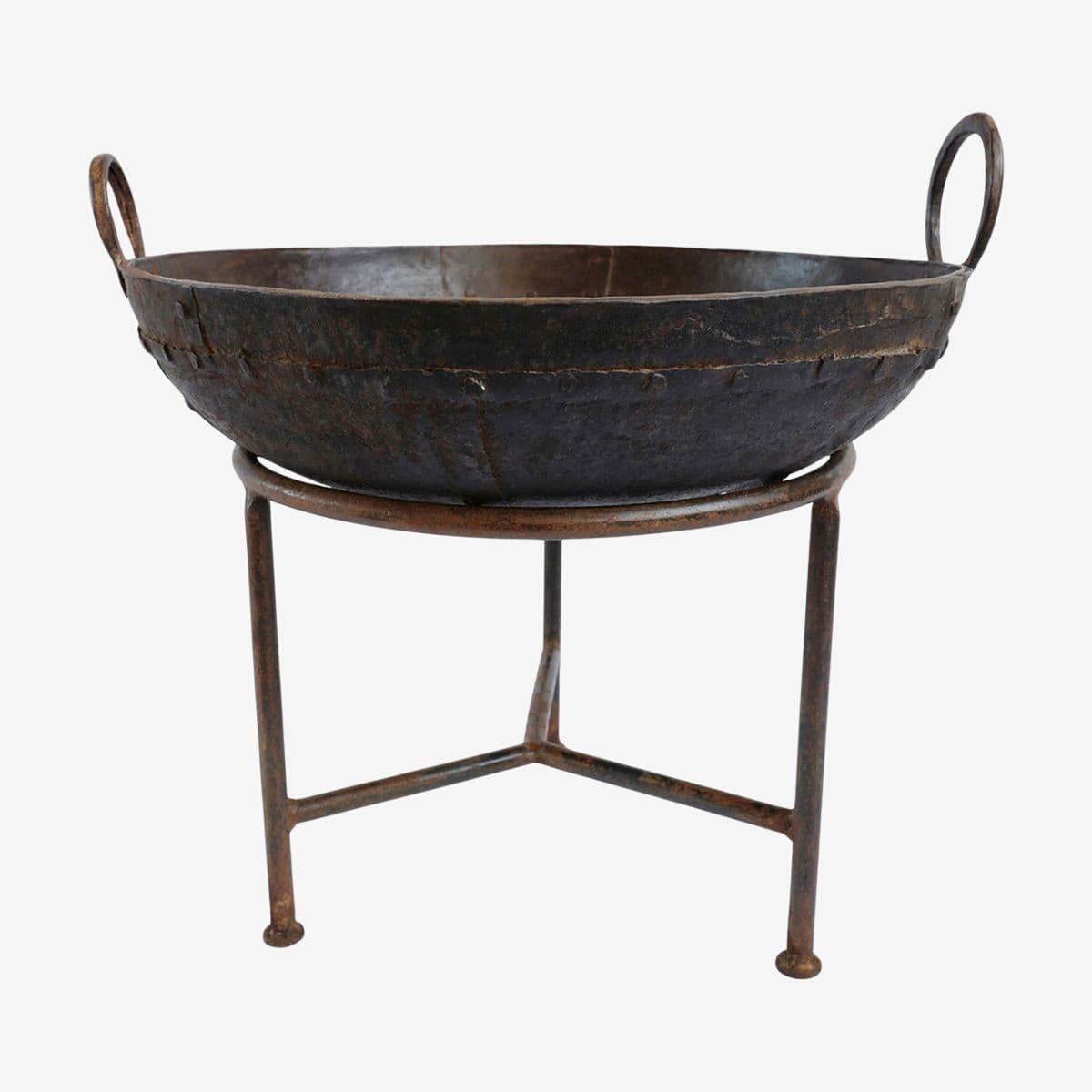 Iron Kadai Vintage Fire Bowl 17 - Image 1