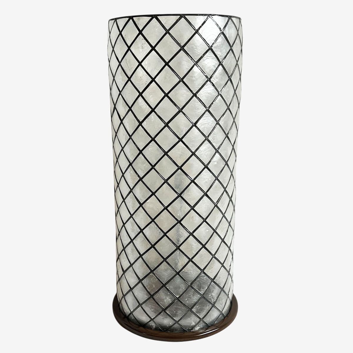 Capiz Cylinder Table Lamp - Image 1