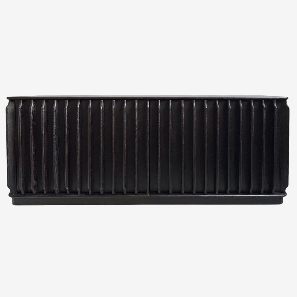 Black Boden Slatted Sideboard - Image 1