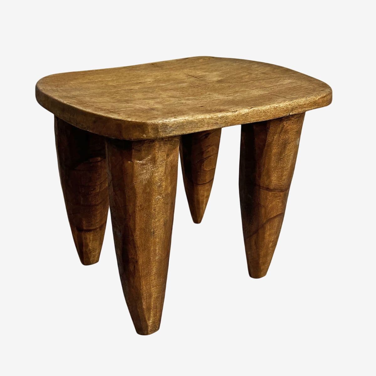 Vintage Small Nupe Stool - Image 1