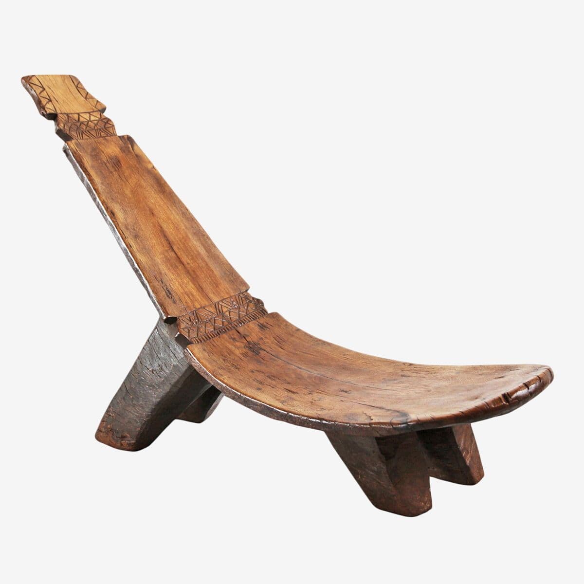 Vintage Lobi Lounge Chair Burkina Faso - Image 1