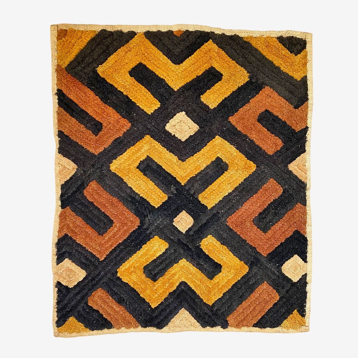 Vintage Kuba Grass Textile - Image 1