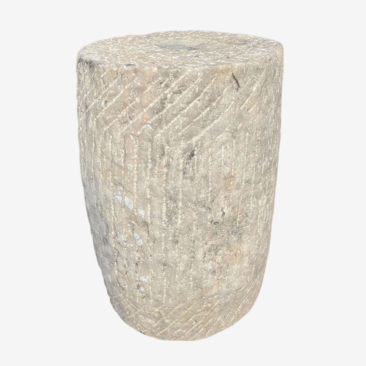 Vintage Mongolian Stone Field Roller