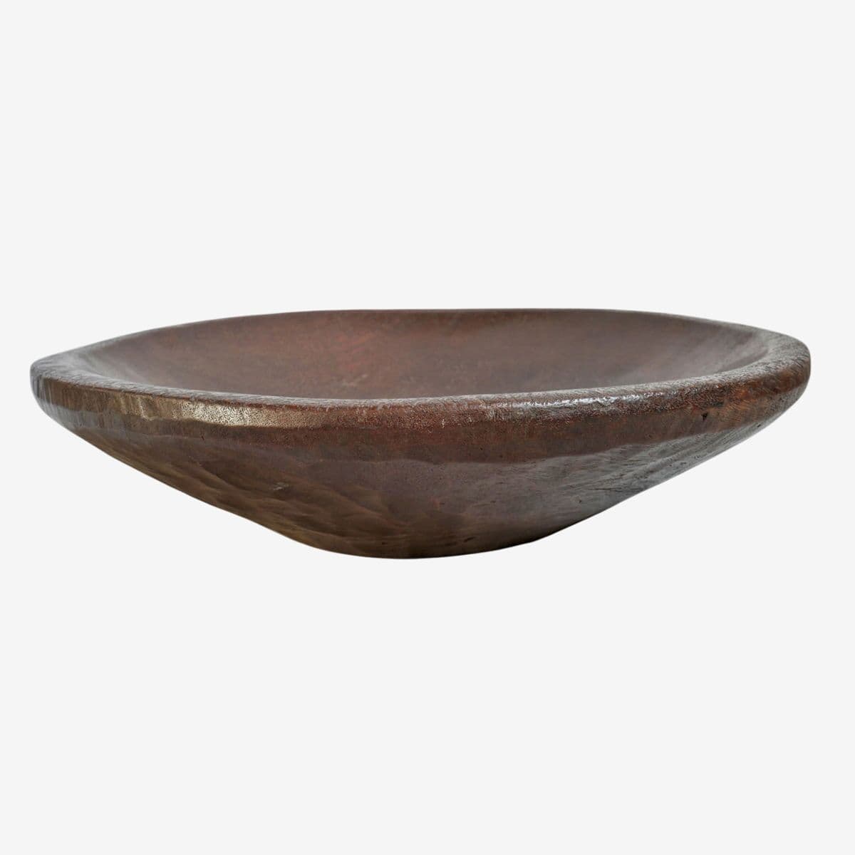 Large Primitive Camping Wood Bowl - Image 1