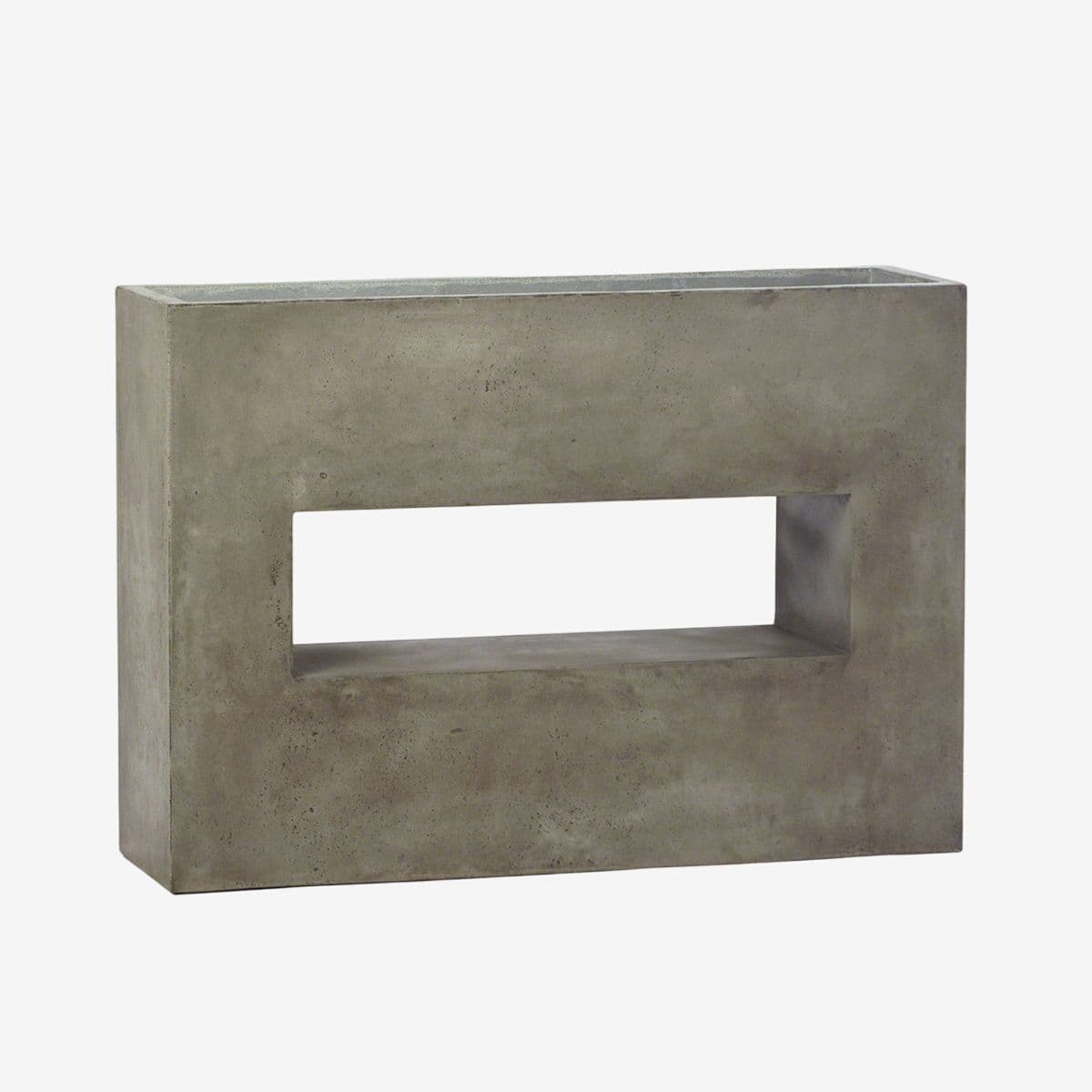 Modern Cement Hole Planter - Image 1
