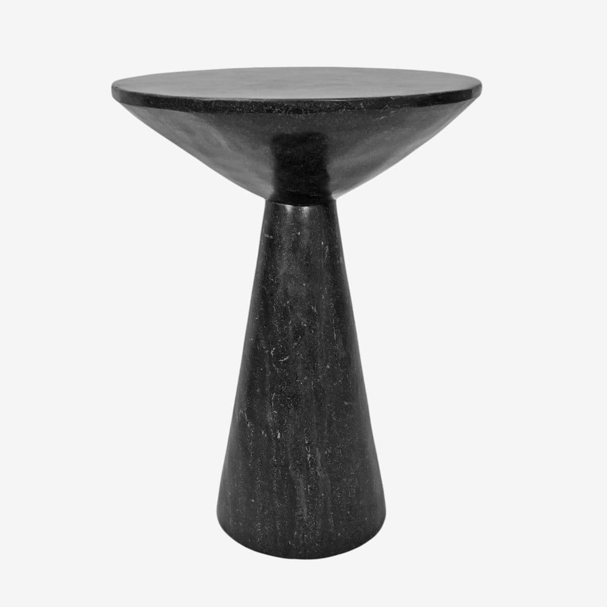 Charcoal Bluestone Cone Side Table Small - Image 1