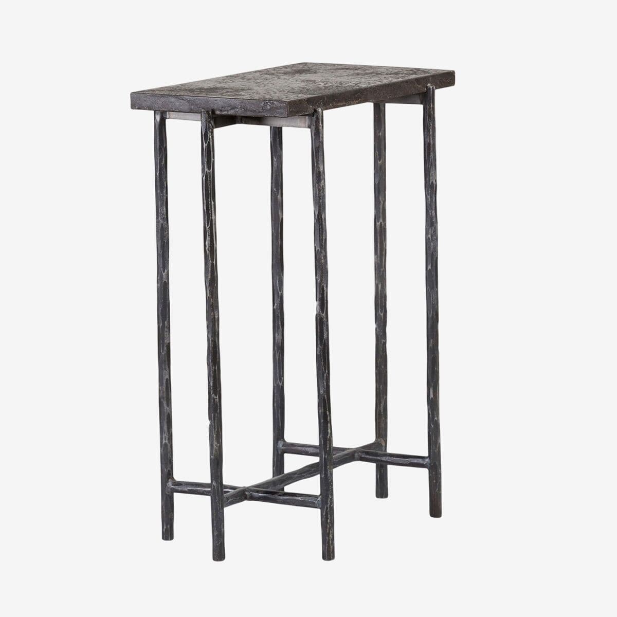 Grey Smoke Slate Side Table 16 - Image 1