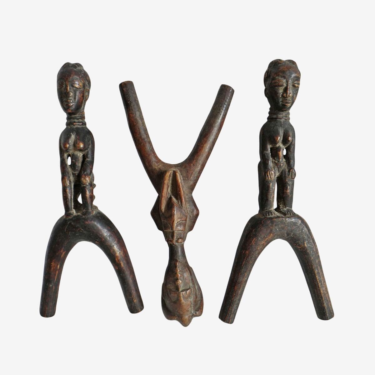 Set of Three Slingshots Ivory Coast - Image 1