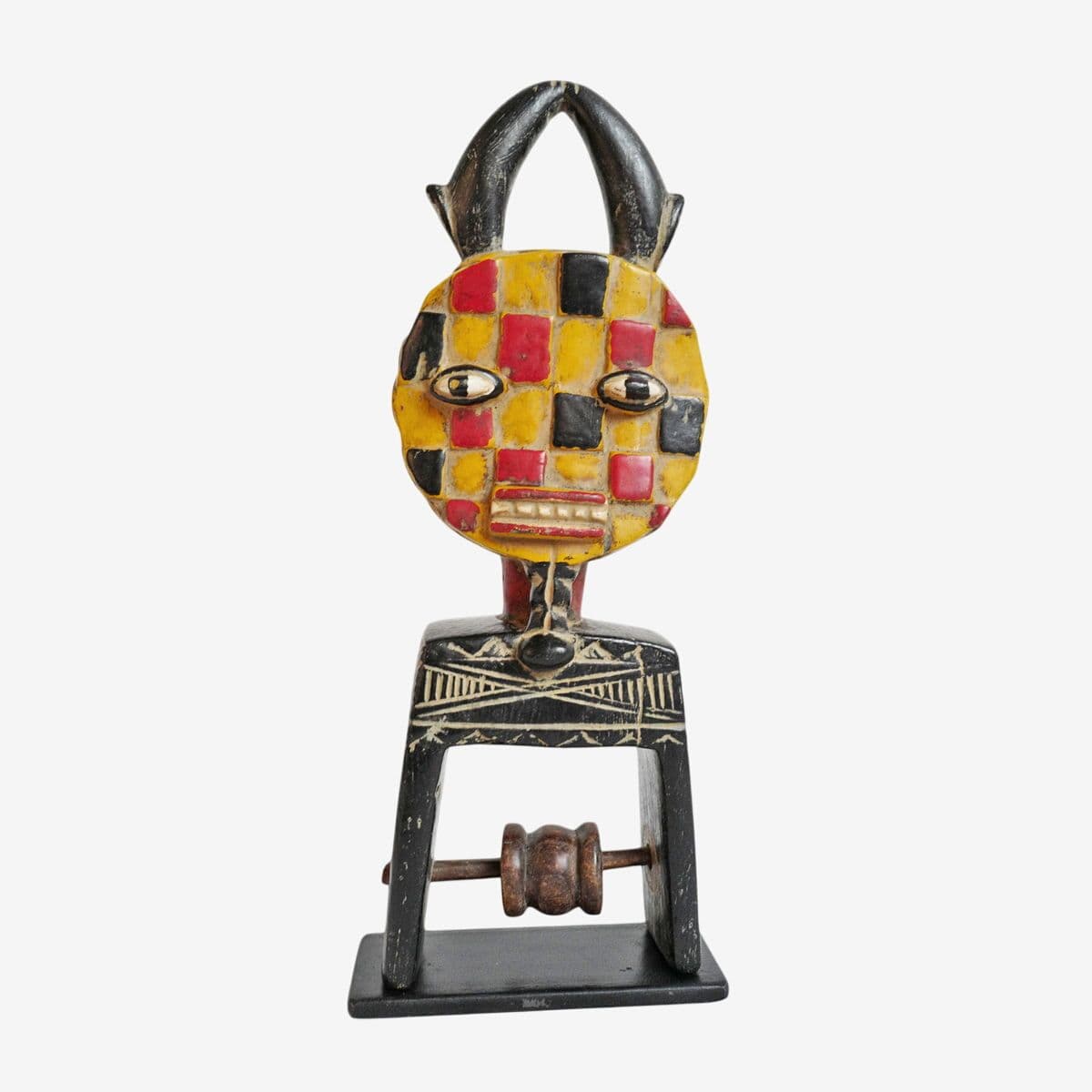 Vintage Baule Goli Heddle Pulley - Image 1