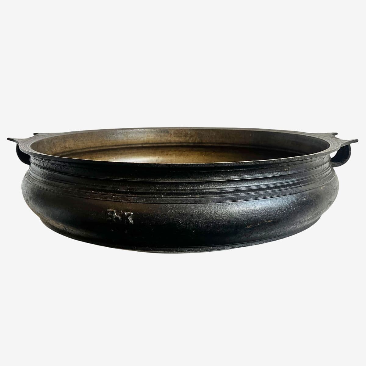 Antique Bronze Urli Bowl - Image 1