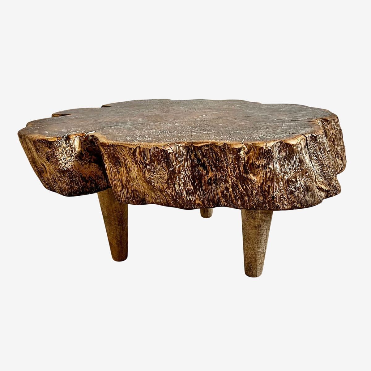 Organic Lychee Wood Coffee Table - Image 1