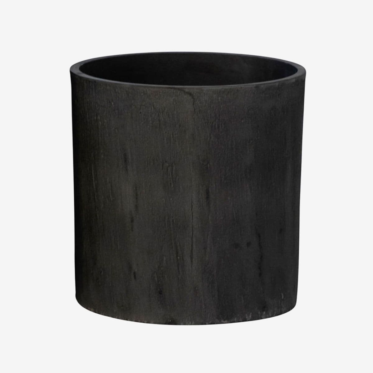 Modern Charcoal Composite Planter Medium - Image 1