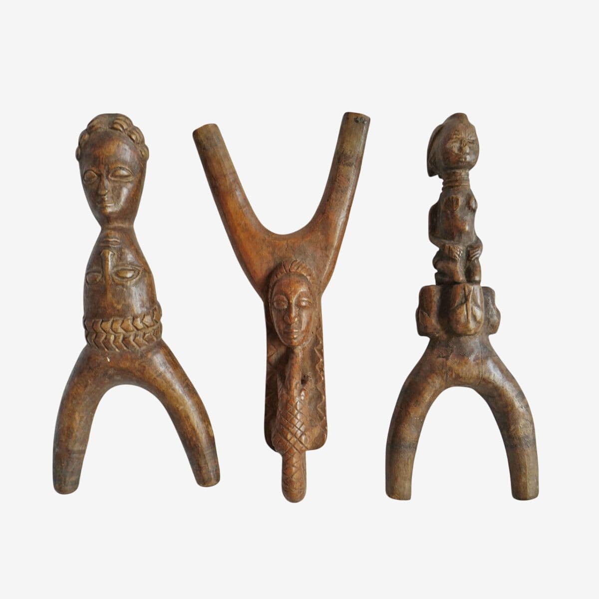 Set of Three Slingshots Ivory Coast - Image 1