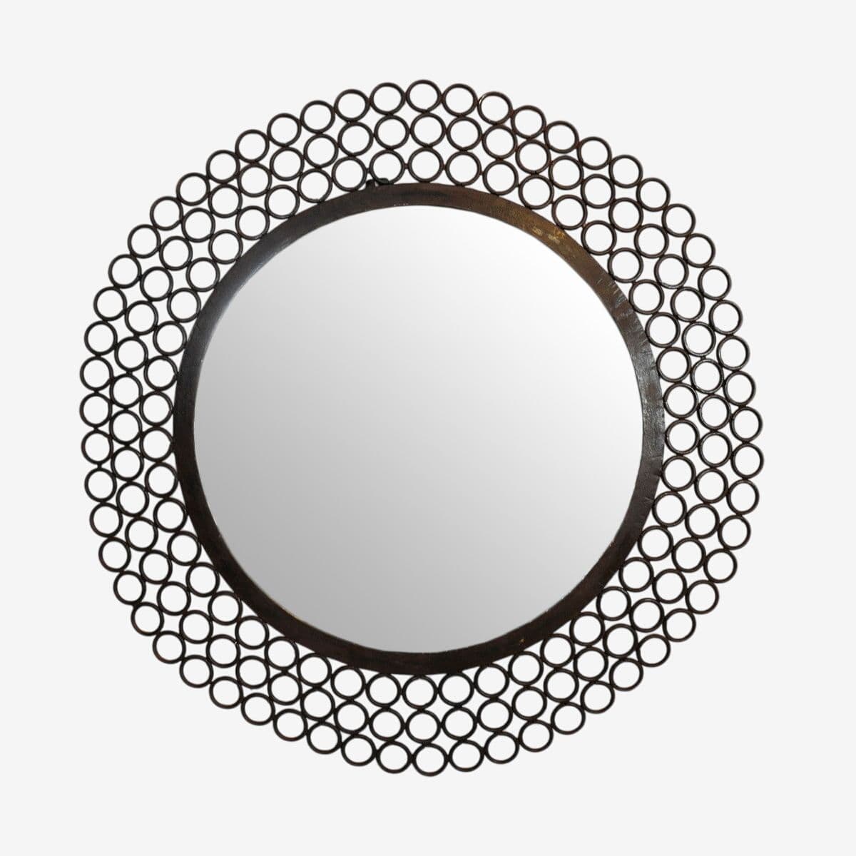 Iron Round Ring Mirror - Image 1