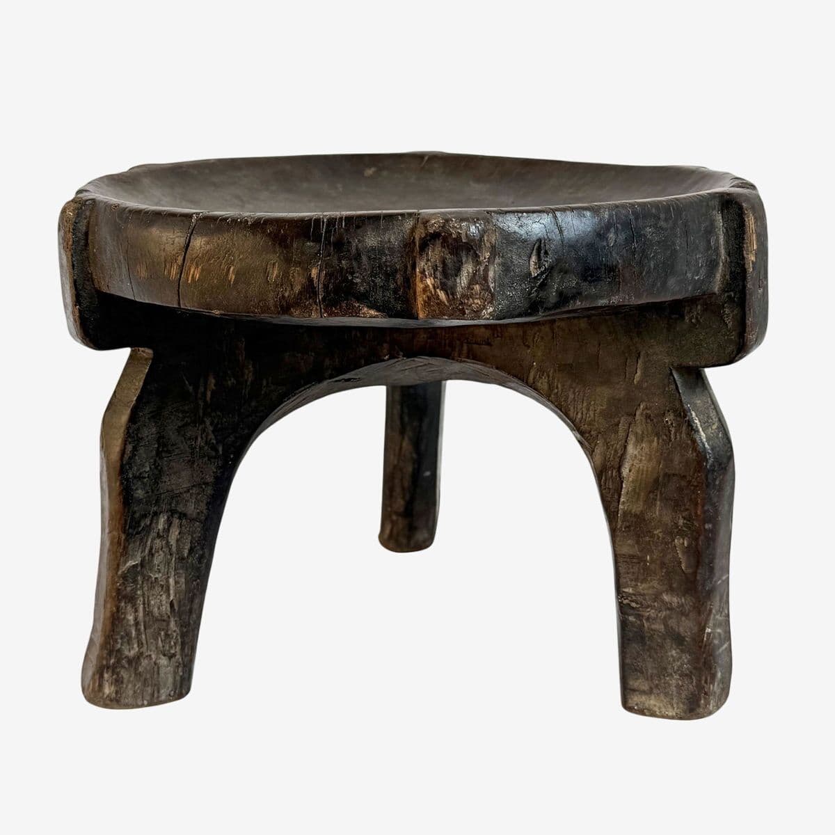 Vintage Tanzania Hehe Stool - Image 1