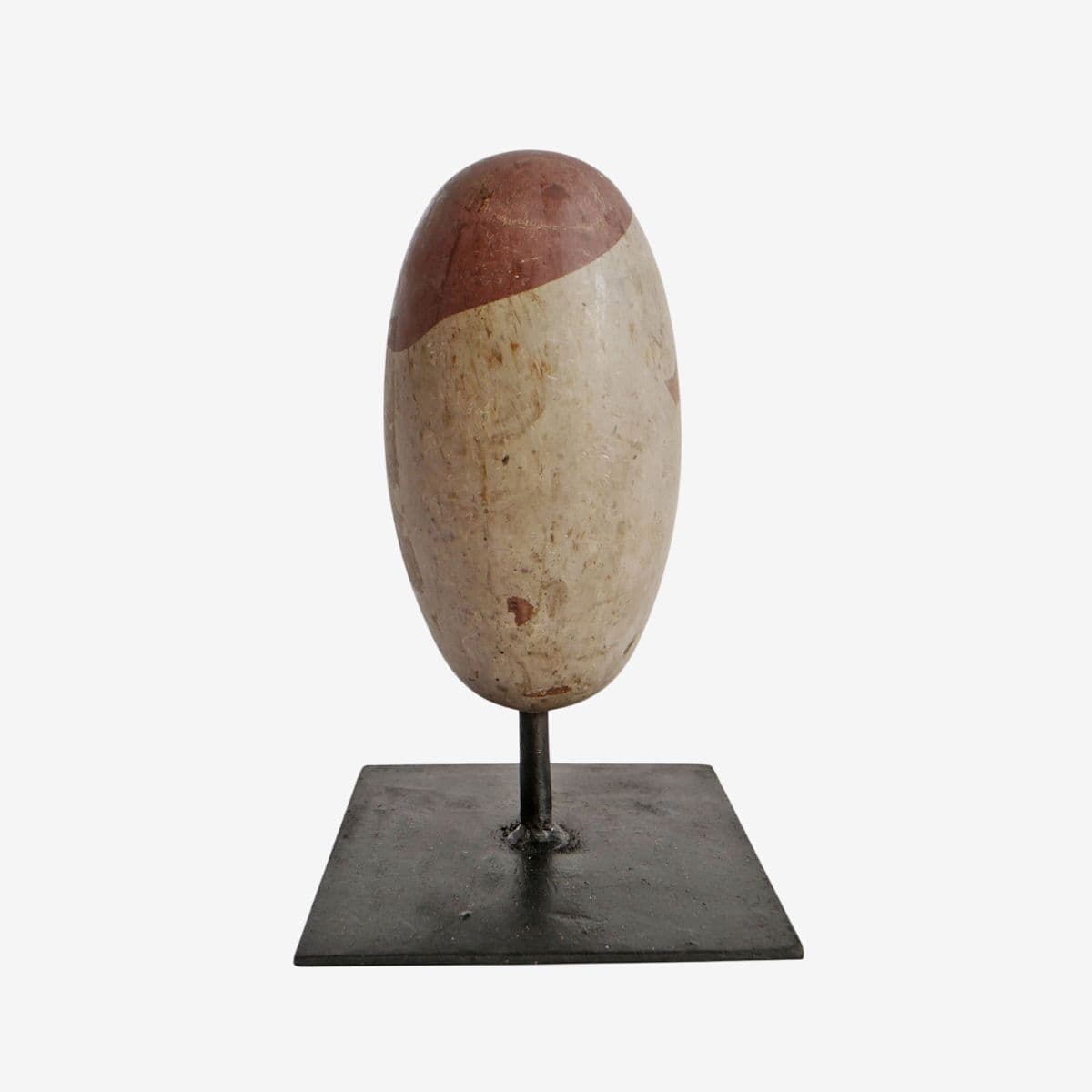 Natural Lingam Stone on Stand - Image 1