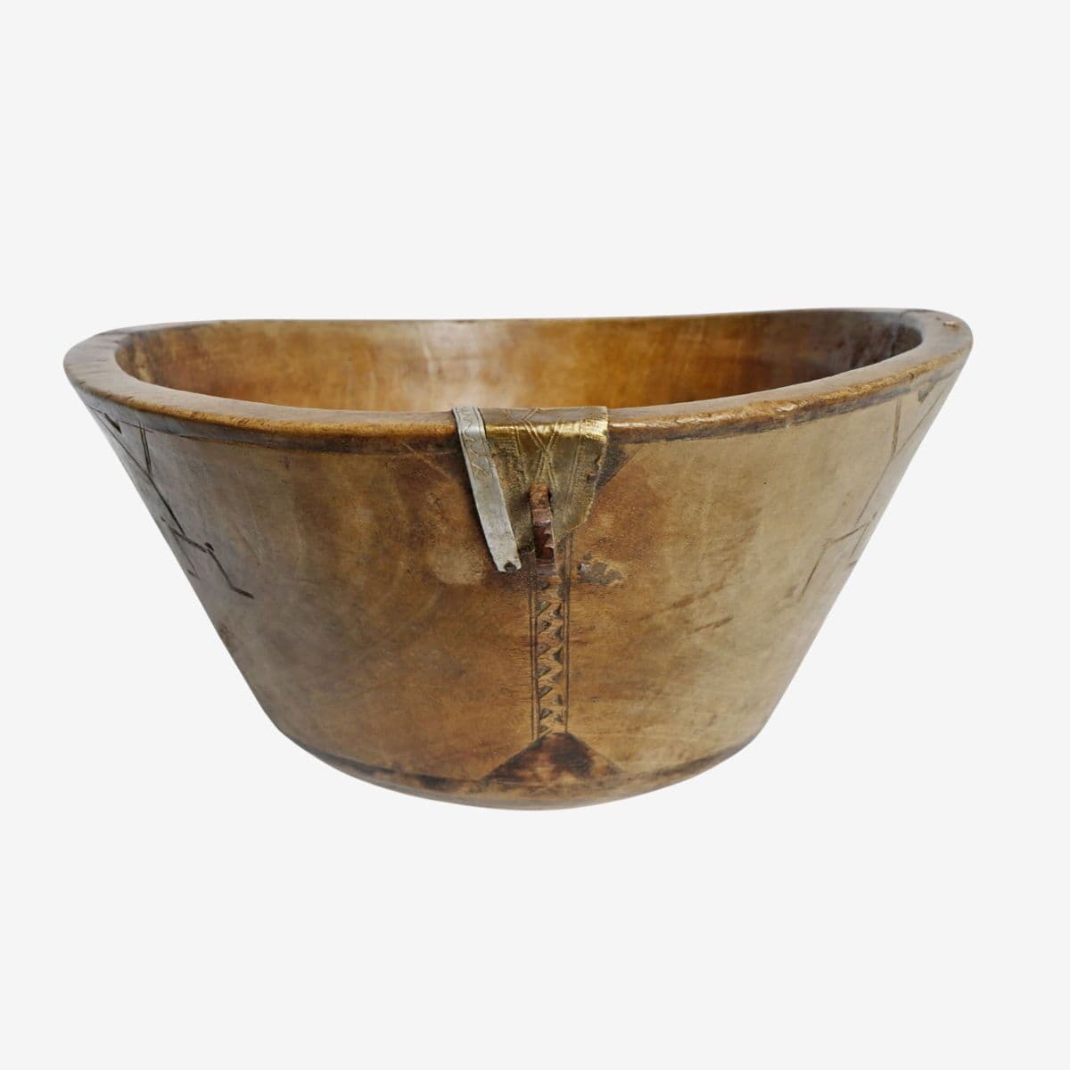 Vintage Tuareg Wood Bowl - Image 1