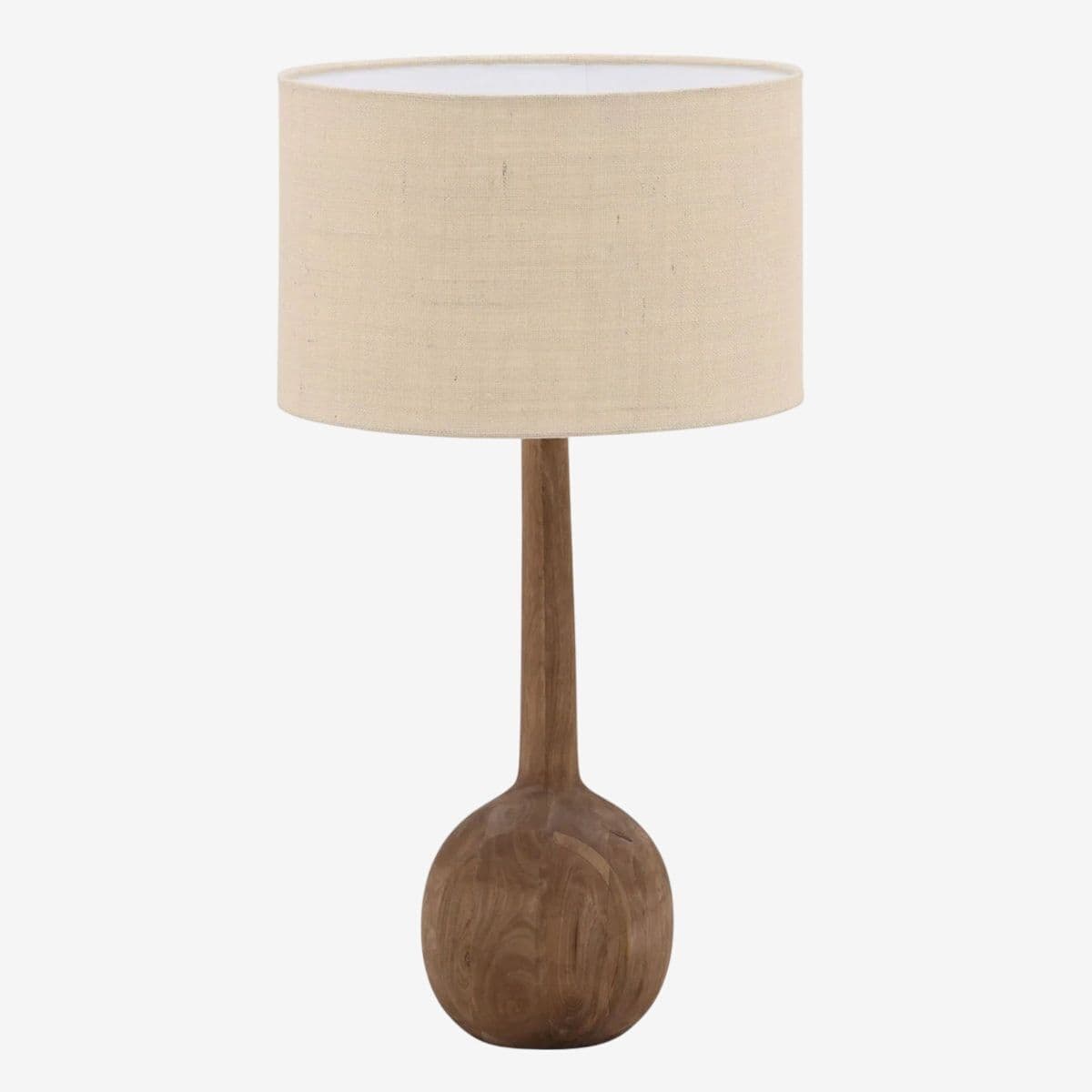Manda Jute & Wood Table Lamp - Image 1