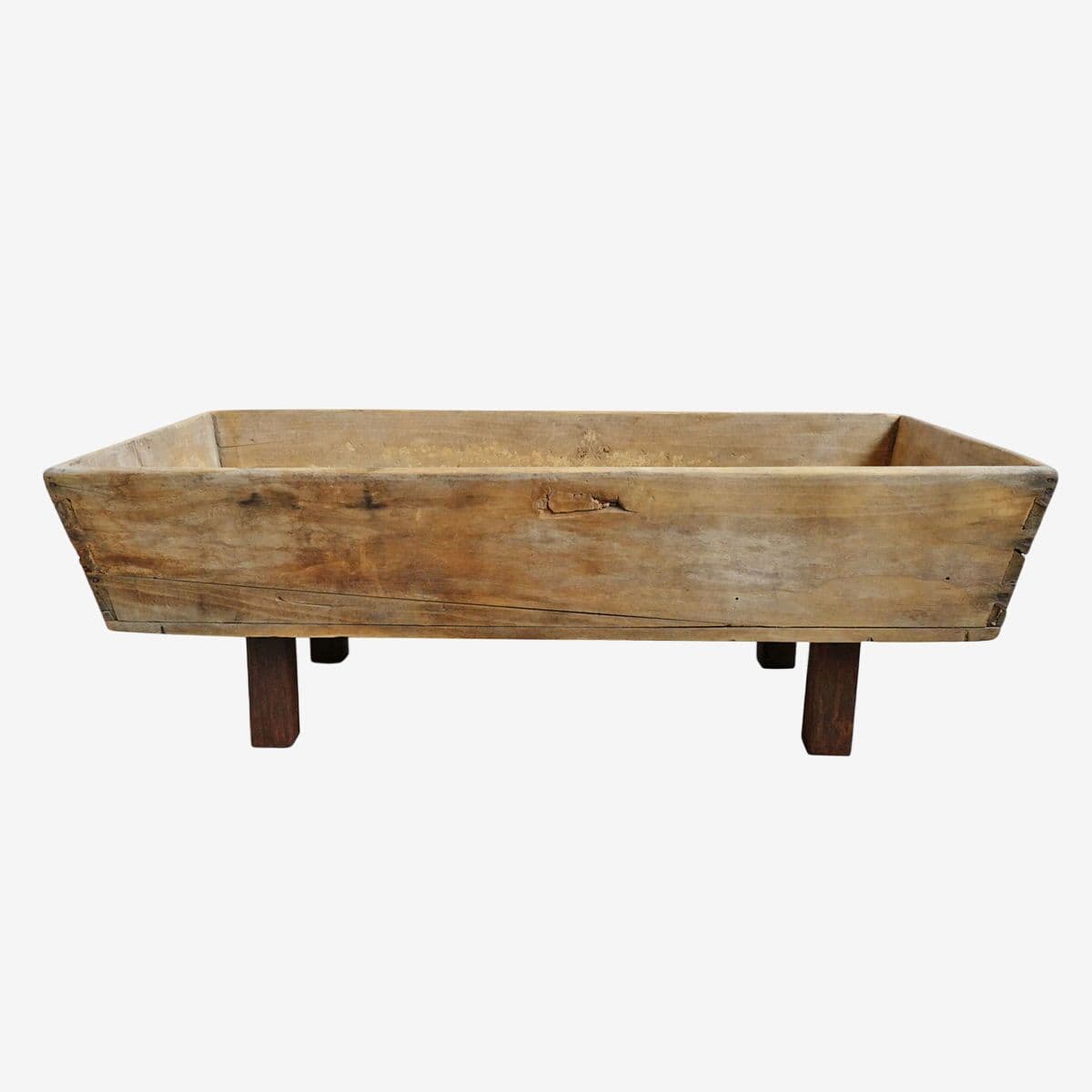 Old Wood Farm Box Coffee Table - Image 1