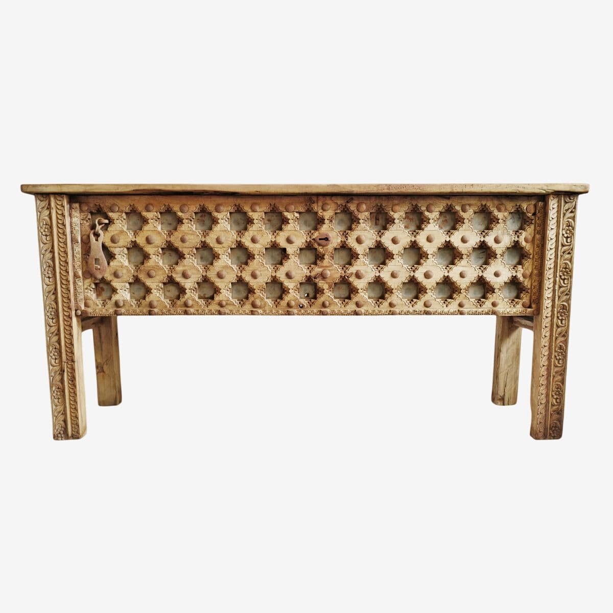 Raw Old Door Console Table - Image 1