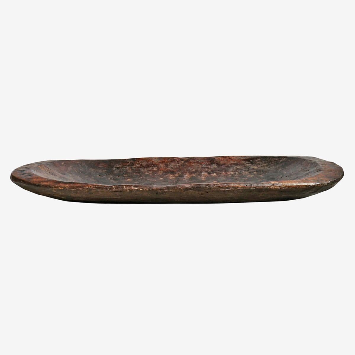 Large Naga Tribal Wood Bowl - Image 1