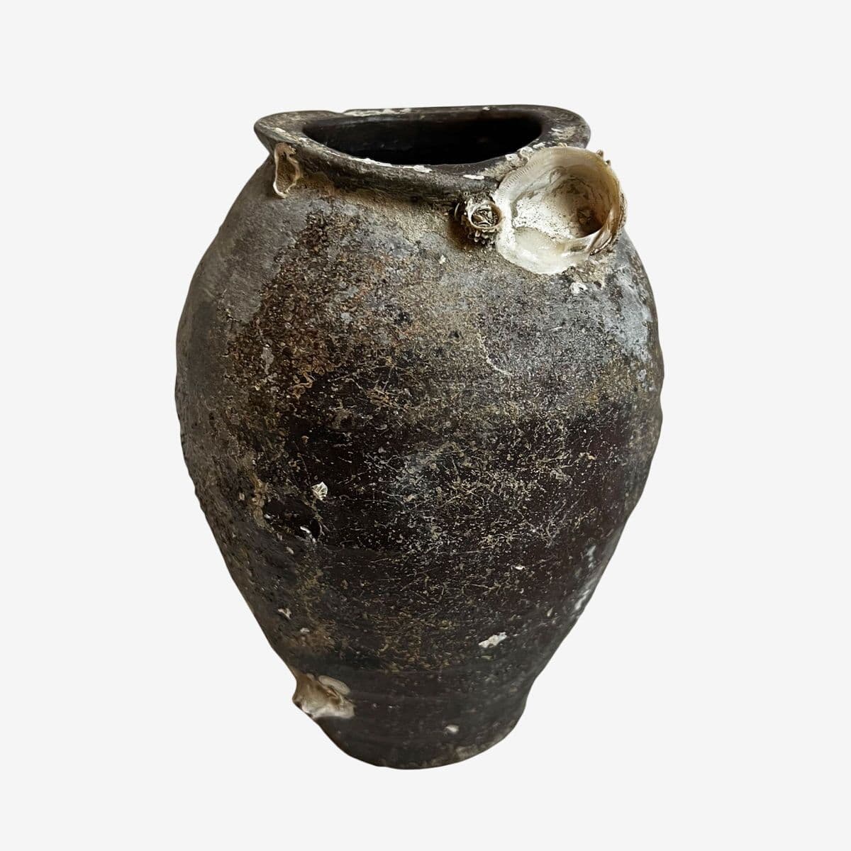 Antique Javanese Earthware Ocean Pot - Image 1