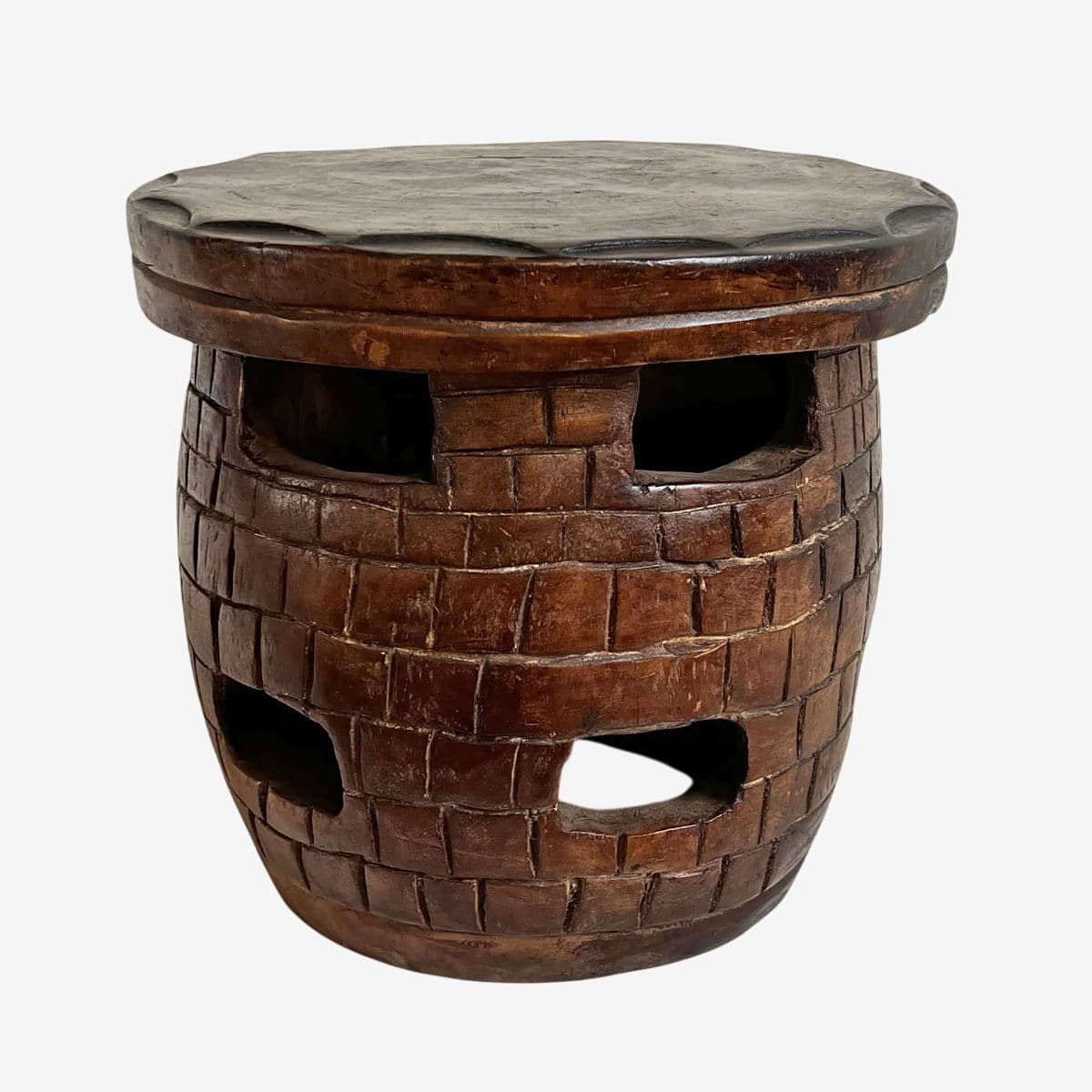 Vintage Brick Mali Stool - Image 1