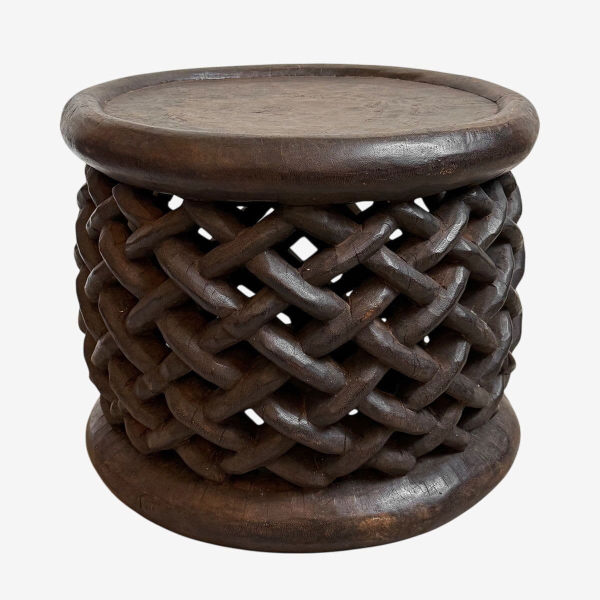 Vintage Bamileke Stool Table