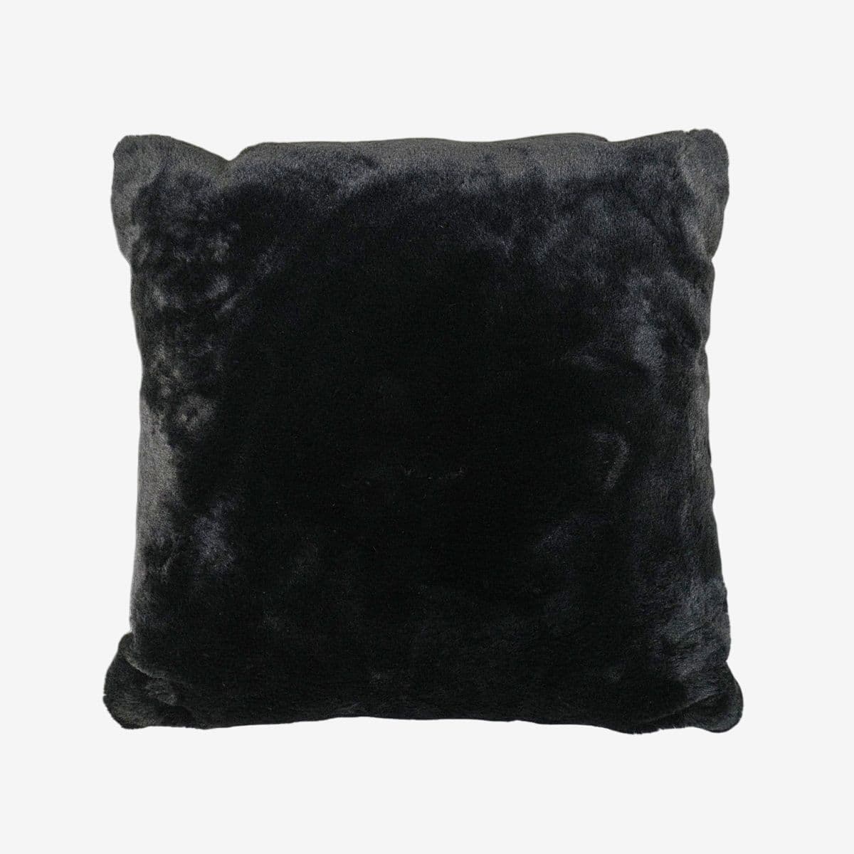 Black Bear Faux Fur Pillow - Image 1