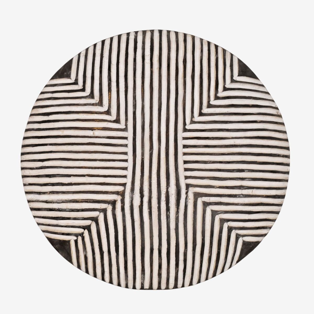 Vintage Zulu Round Shield - Image 1