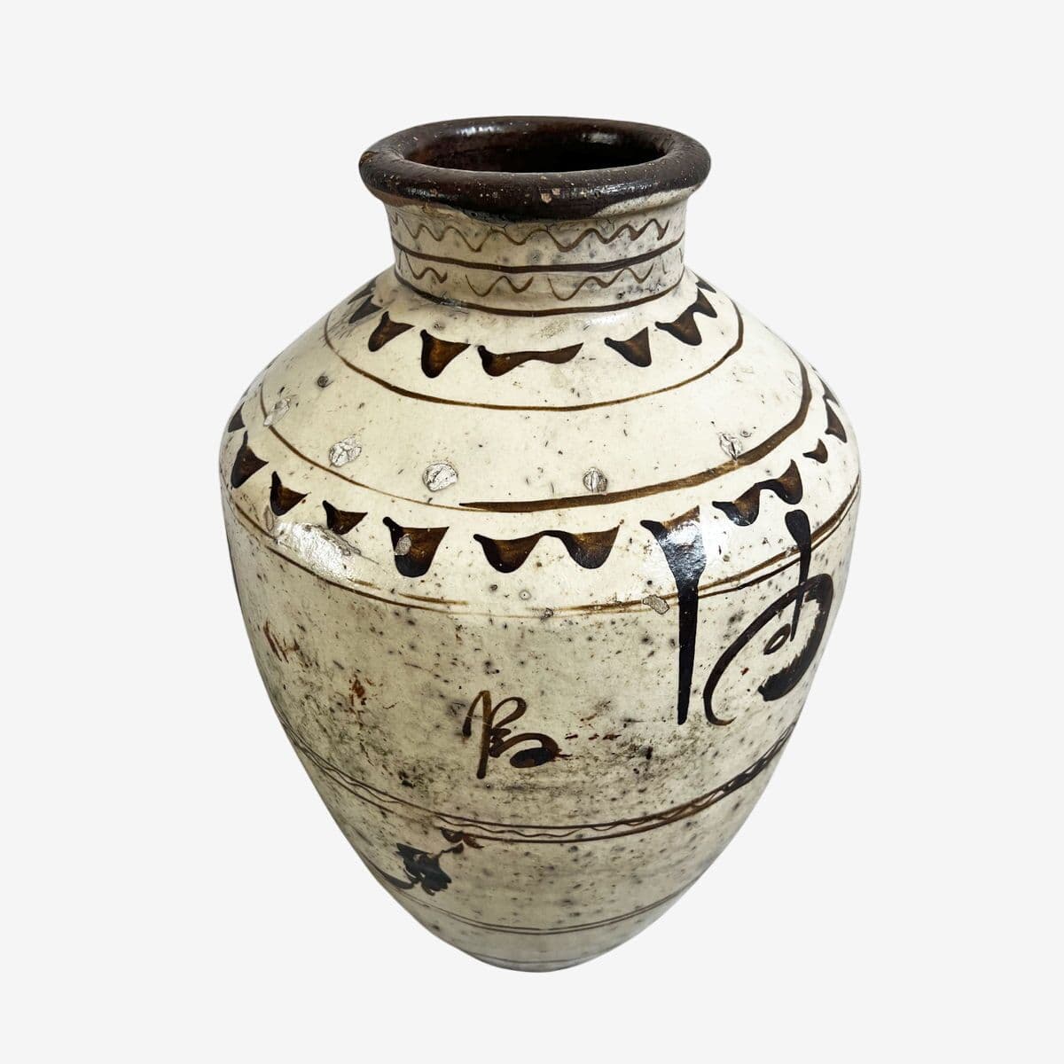 Antique Cizhou Pottery Small - Image 1