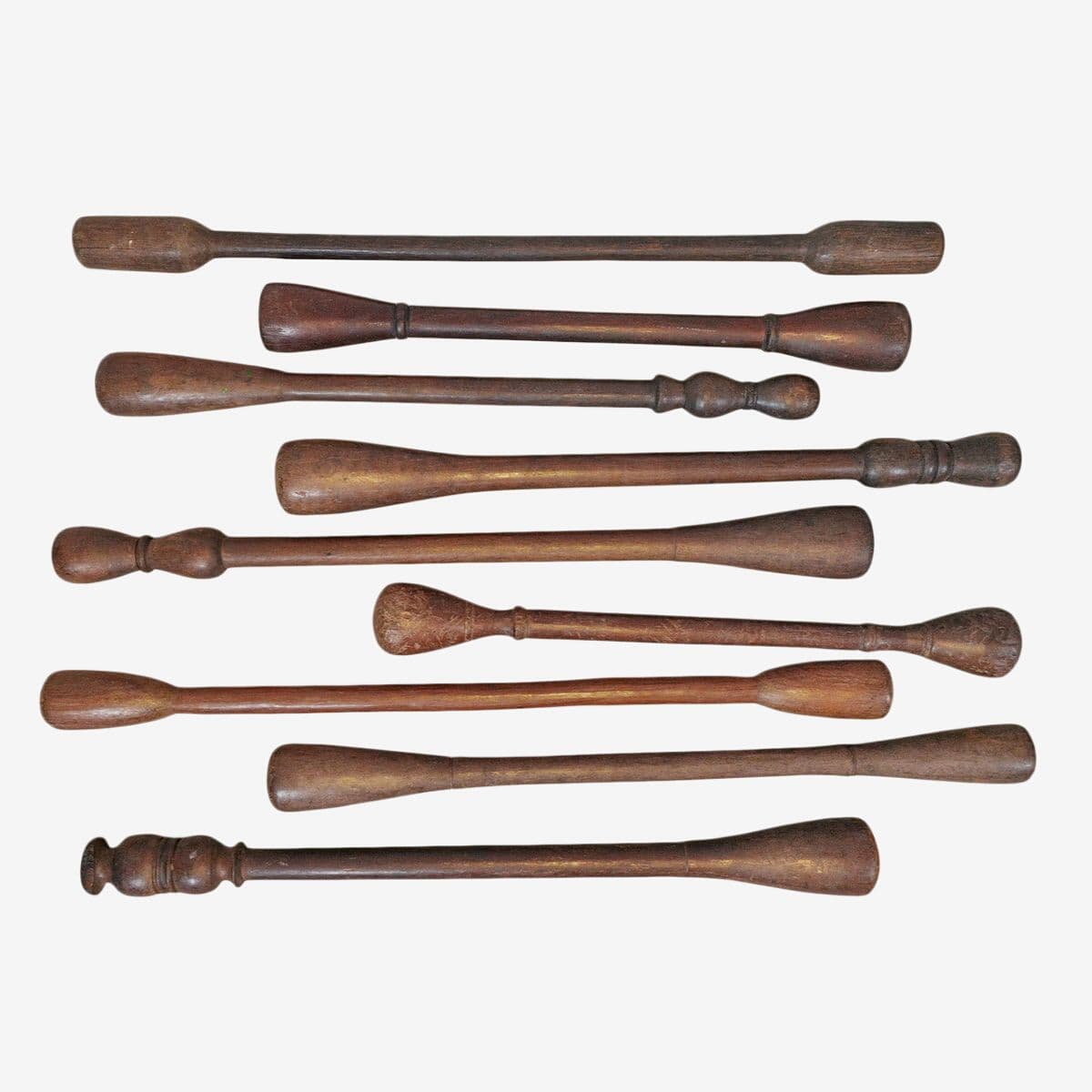 Old Ivory Coast Pounder Sticks - Image 1