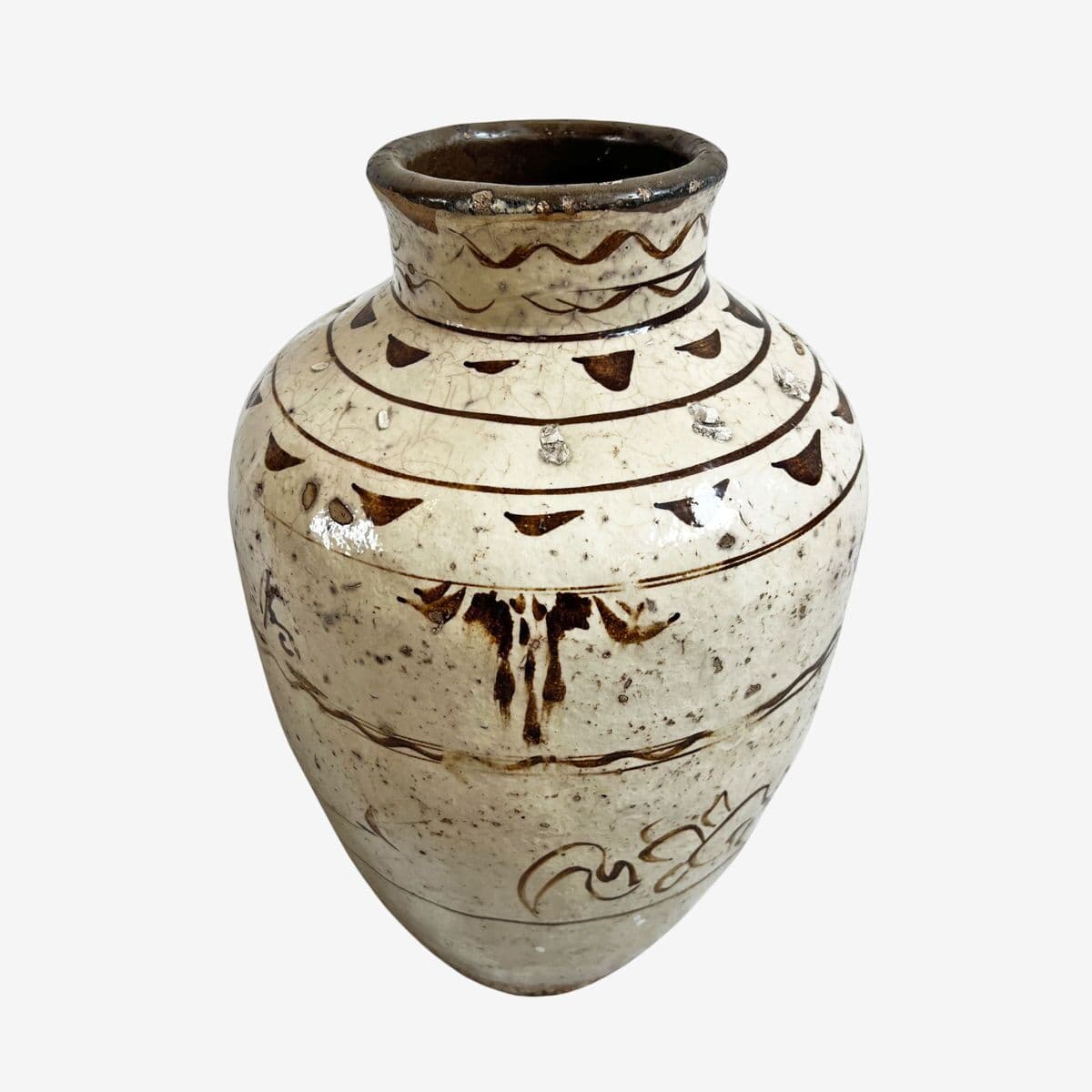 Antique Cizhou Pottery Small - Image 1
