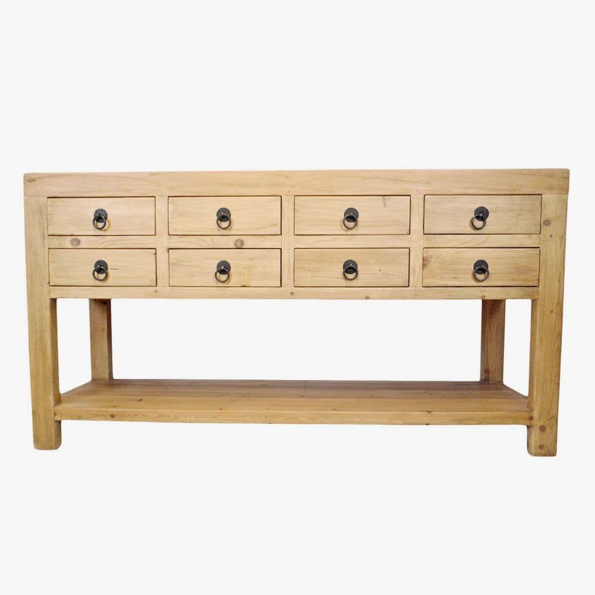 Farm 8 Drawer Farm Console Table - Image 1
