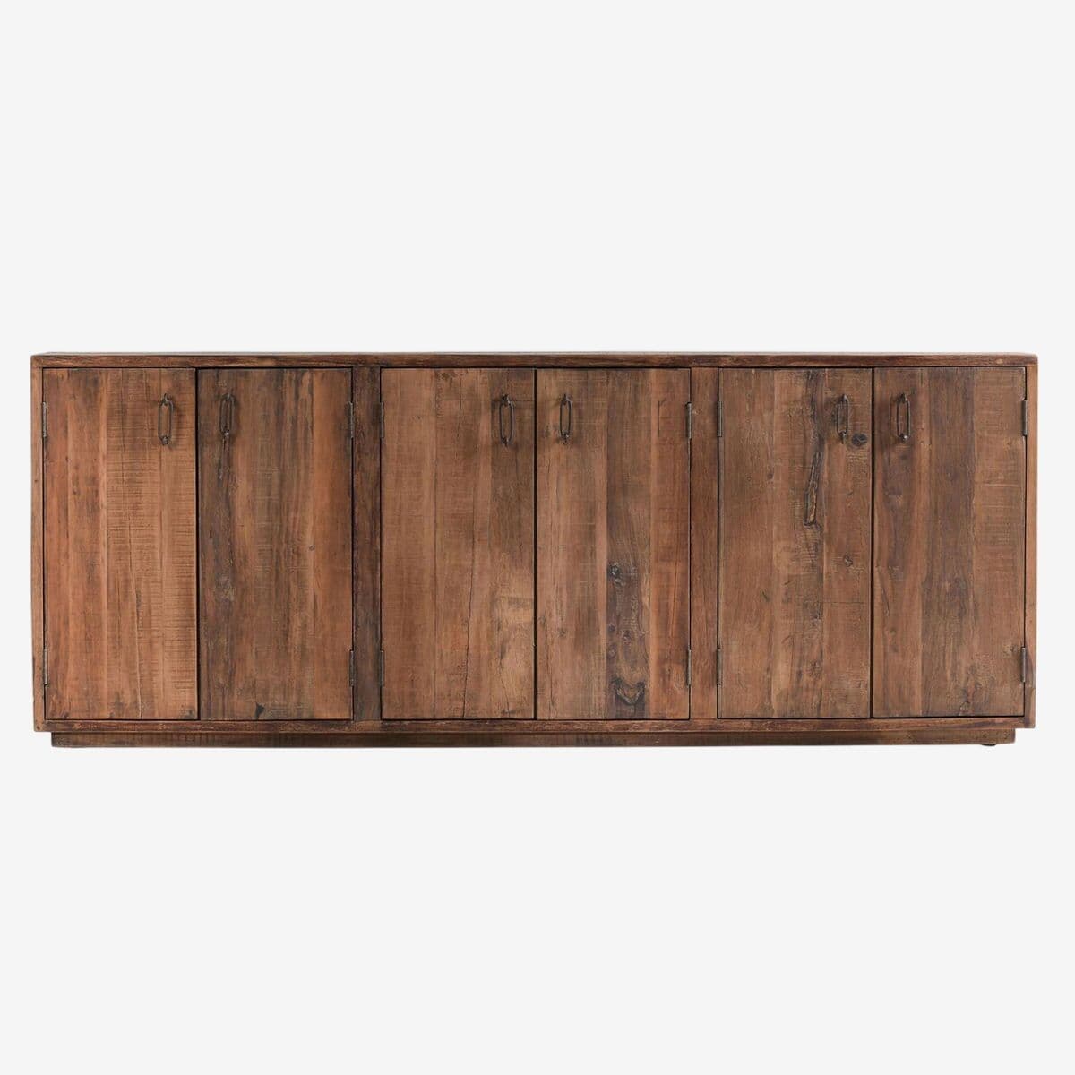 Salvaged Simple Wood Sideboard - Image 1