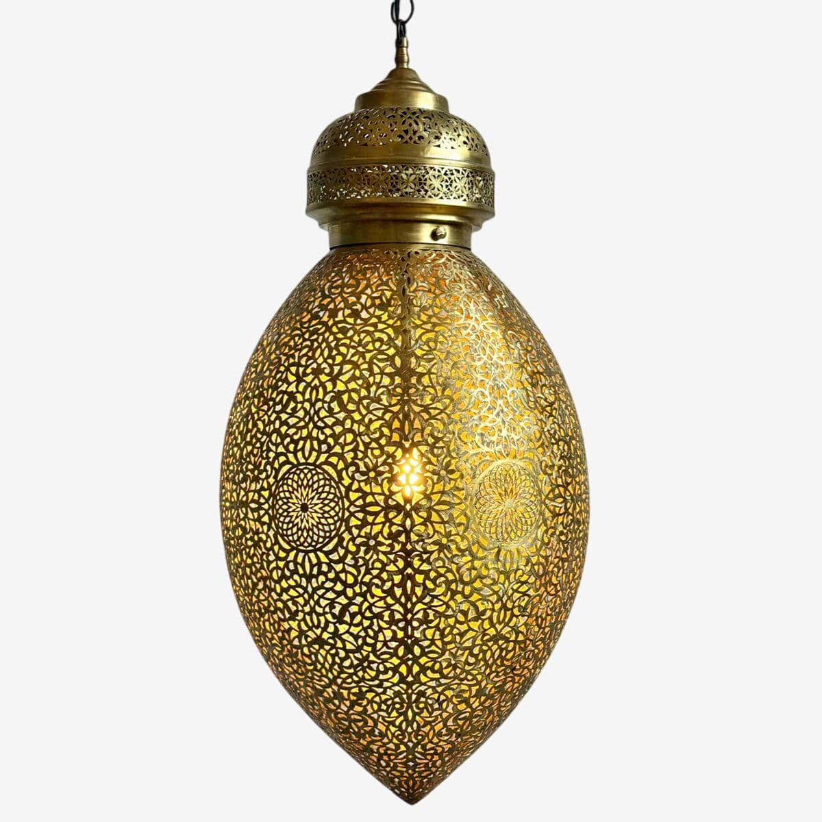 Brass Beda Egg Pendant Light - Image 1