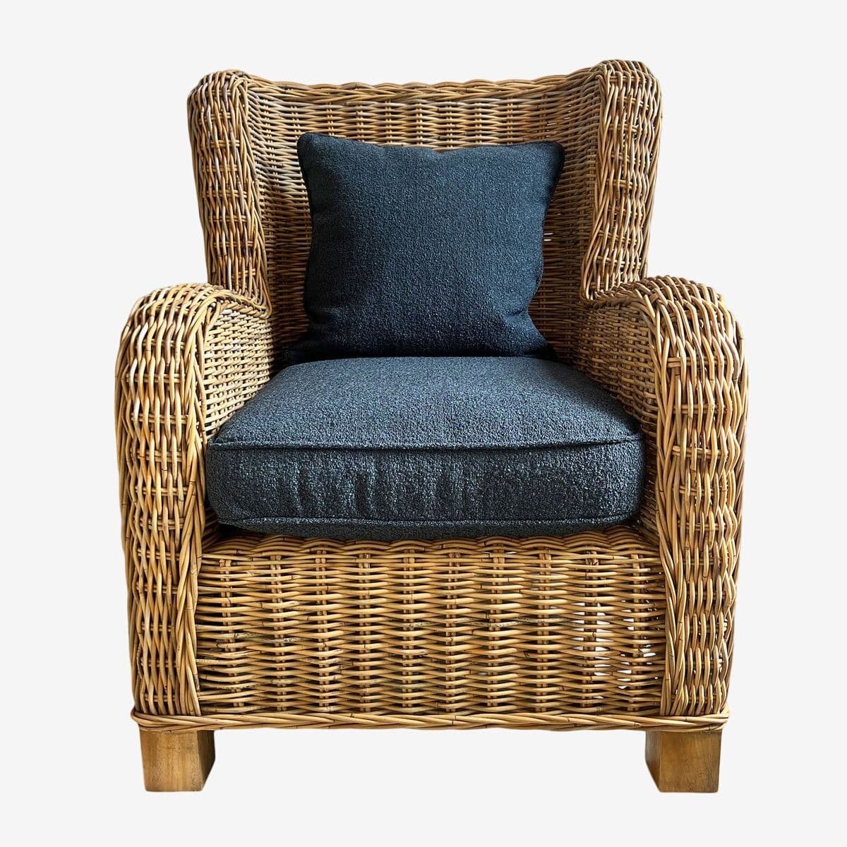 Rattan Big Bahama Easy Chair - Image 1