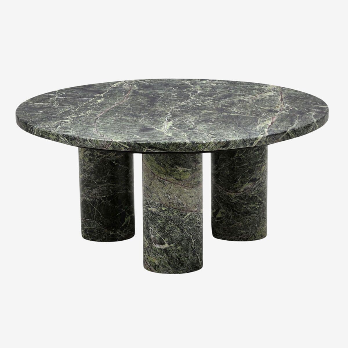 Brown Bidasar Marble Coffee Table - Image 1