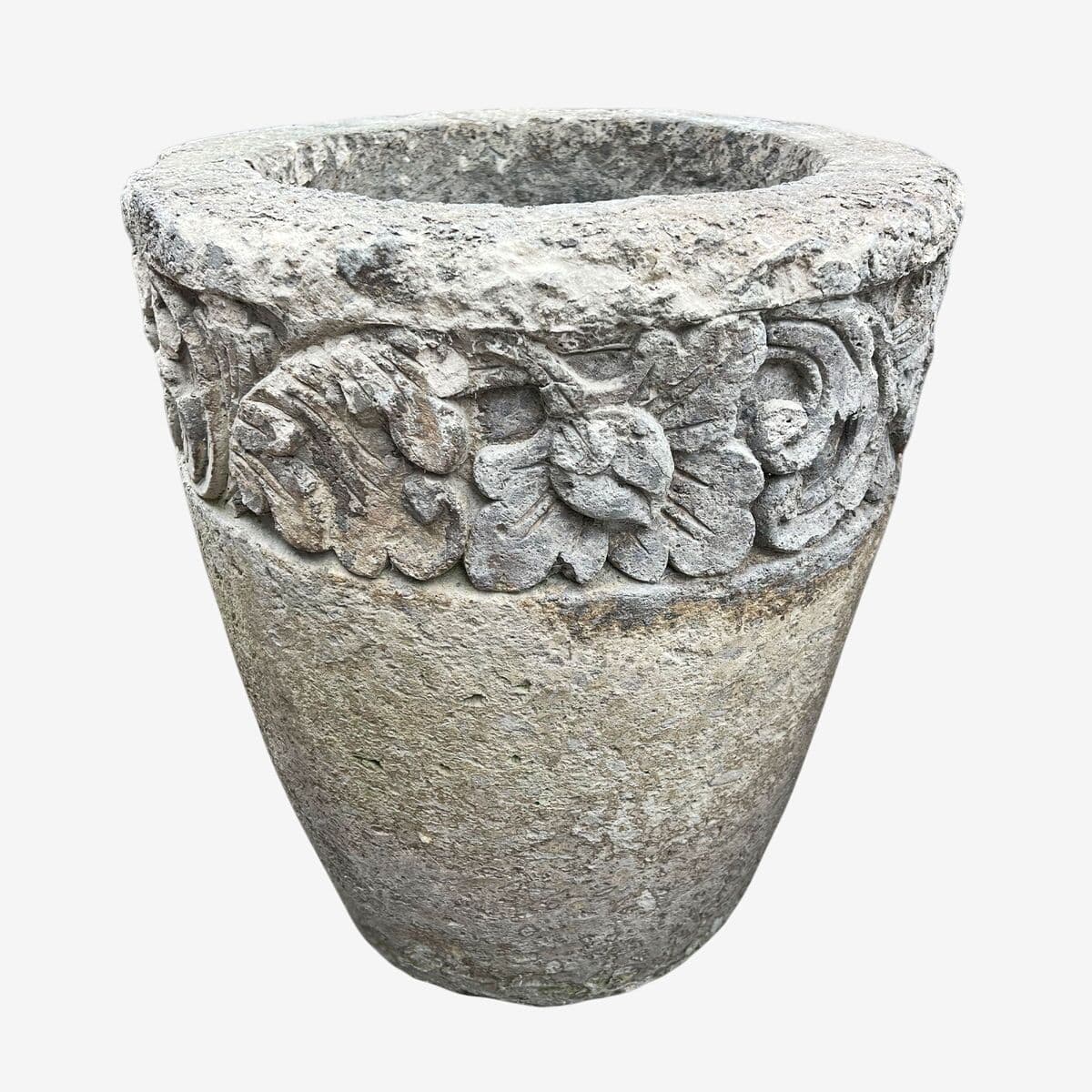 Vintage Java Cement Planter - Image 1